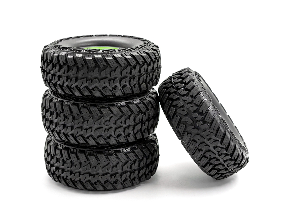 Pneus E Rodas De Reposição Para Carros Rc 1/10 Traxxas Trx-4 Axial Scx10 90046 90047 Cc10