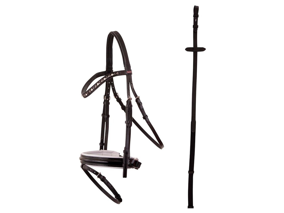 Freios PREMIERE Grenoble e linen rédeas bridle