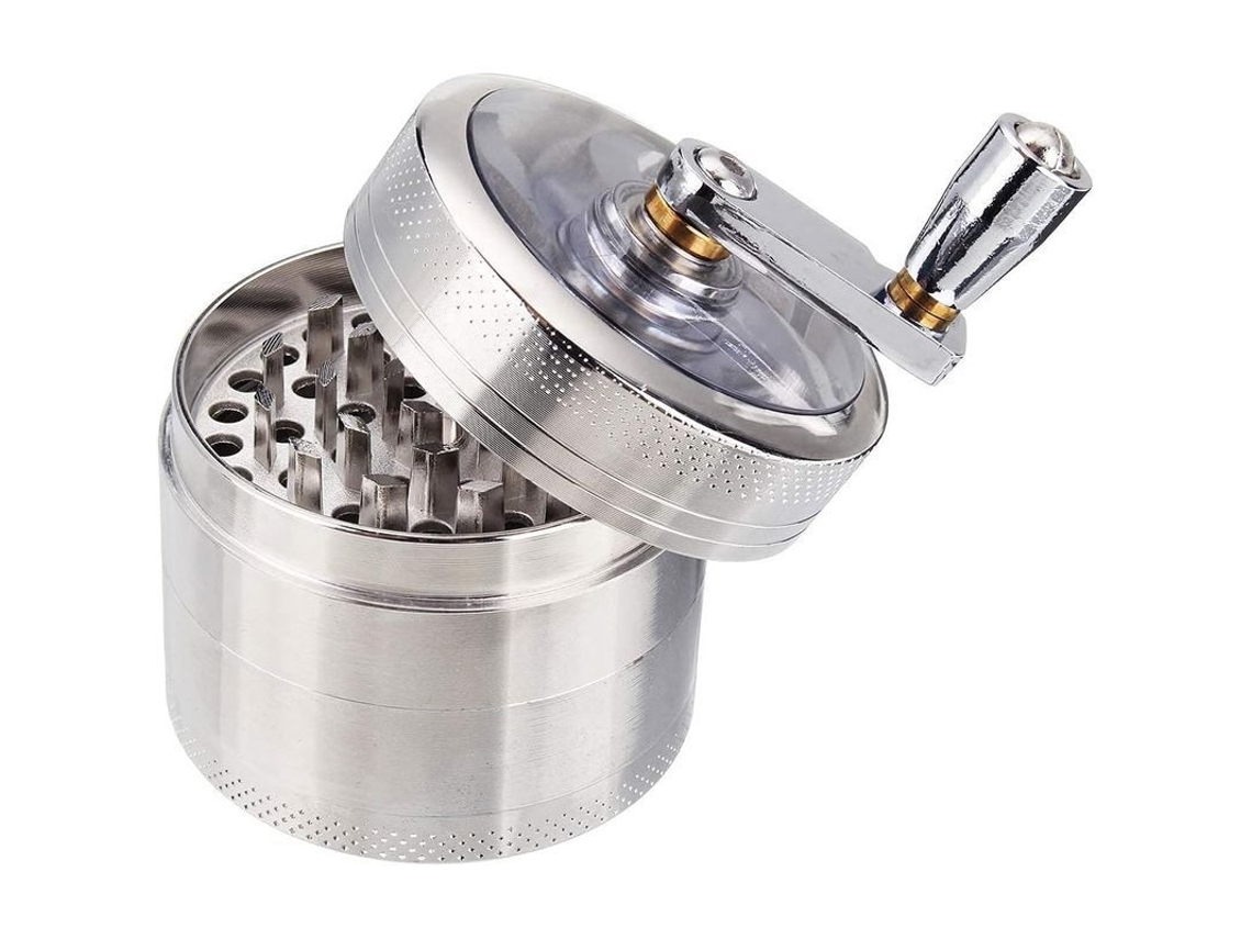 Linjou Triturador De Polen Com Cabo De 44mm Para Condimentos De Cozinha Leve E Portátil