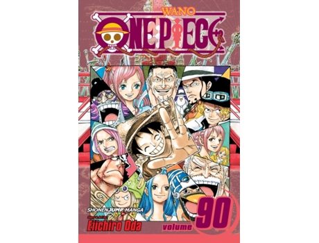 Livro one piece, vol. 90 de eiichiro oda (inglês)