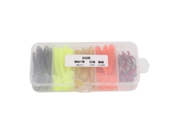 Kit de Iscas de Pesca Soft com 60 Peças