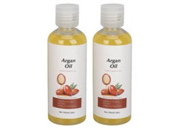 2pcs Óleo De Argan Para Cuidado Corporal, Facial, Pele E Cabelo Hidratante Anti-idade 100ml