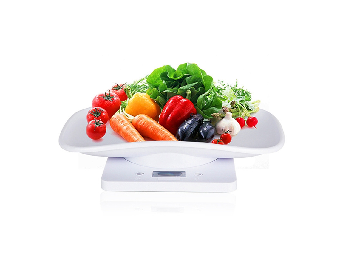 Balança de Cozinha AQUAFORGE 3000 G/0,1 G, com Visor LCD