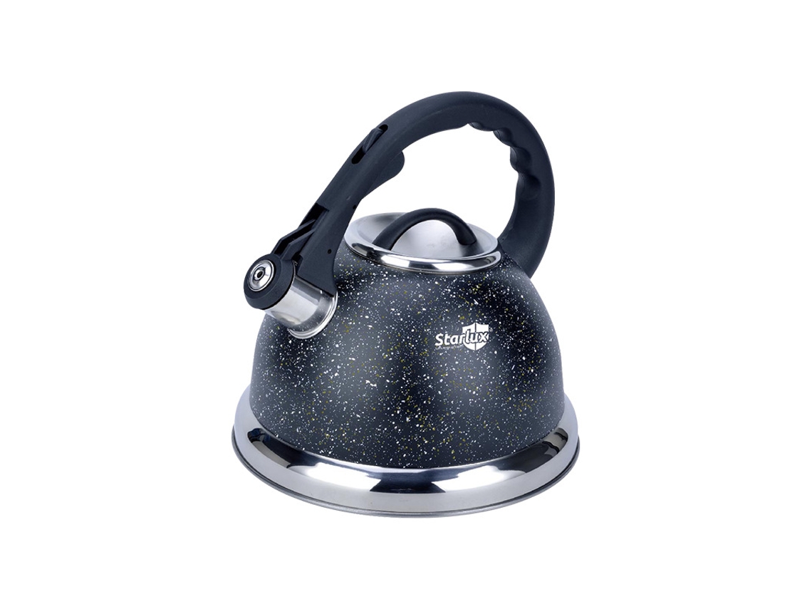 Chaleira Com Apito Em Aço Inoxidável, Grande Capacidade, Adequada Para Uso Doméstico, Fogão De Indução E Fogão A Gás.