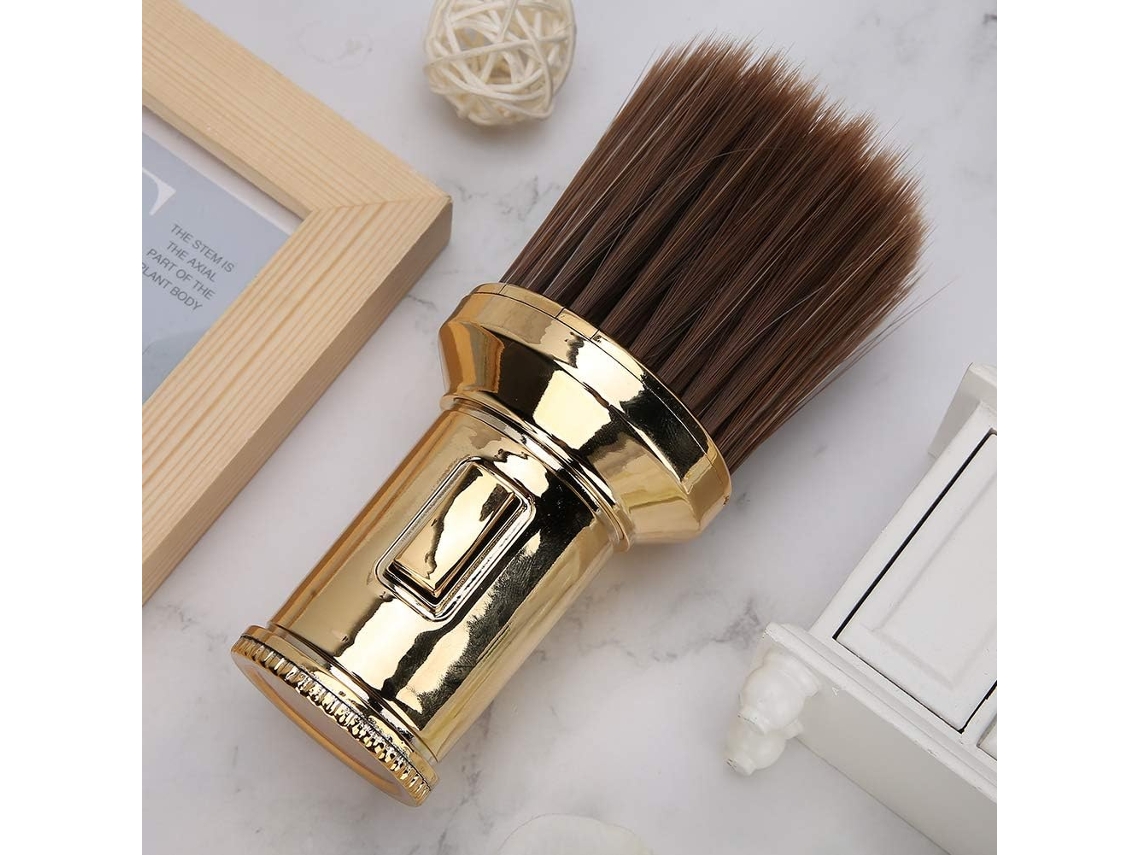 Escova De Penas Tnfeeon Barber, Ferramenta De Limpeza Multiuso Macia Para Remover Cabelos Quebrados E Cuidar Da Barba