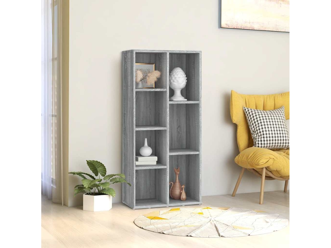 Vidaxl Estante 50x25x106 Cm Cinzento Sonoma