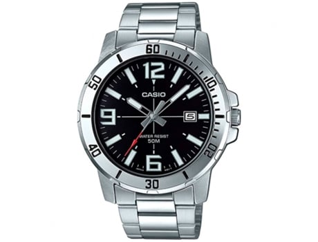 Relógio CASIO Homem (Aço Inoxidavel - Prateado)