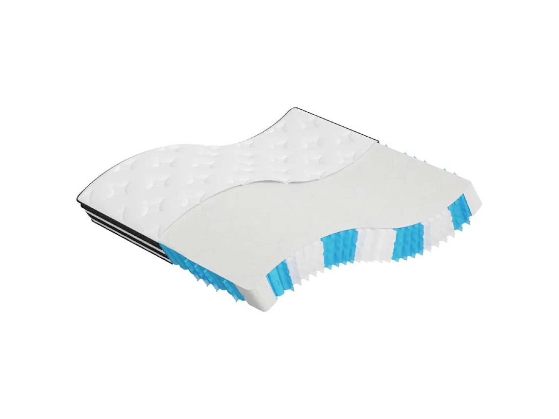 Pocket Spring Mattress, Pocket Spring Mattresses Vidaxl Branco Tecido (180 X 200 Cm)