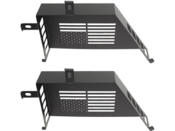 Organizador De Porta Carro 2 Peças,lateral,bolso Entrada,aço Inoxidável Preto