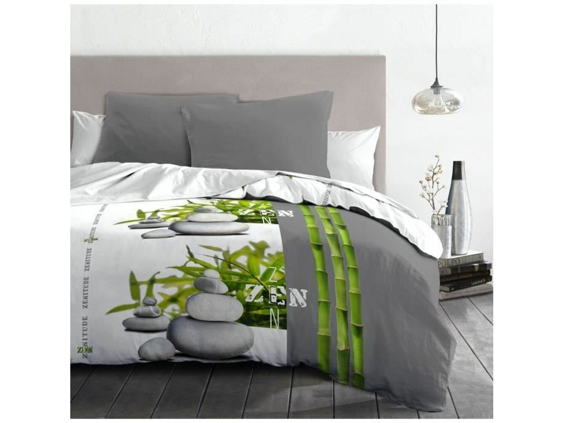 Capa Nórdica HOME LINGE PASSION Cinzento 220x240 cm