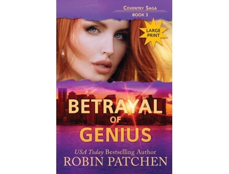 Livro Betrayal of Genius Large Print Edition de Robin Patchen (Inglês)