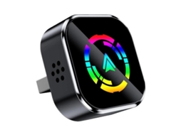 Adaptador Bluetooth ZRUXE Q1a 2 em 1 Wireless Carplay/android Auto portátil, Plug and play, compatível com Carplay com Fios | ZRUXE