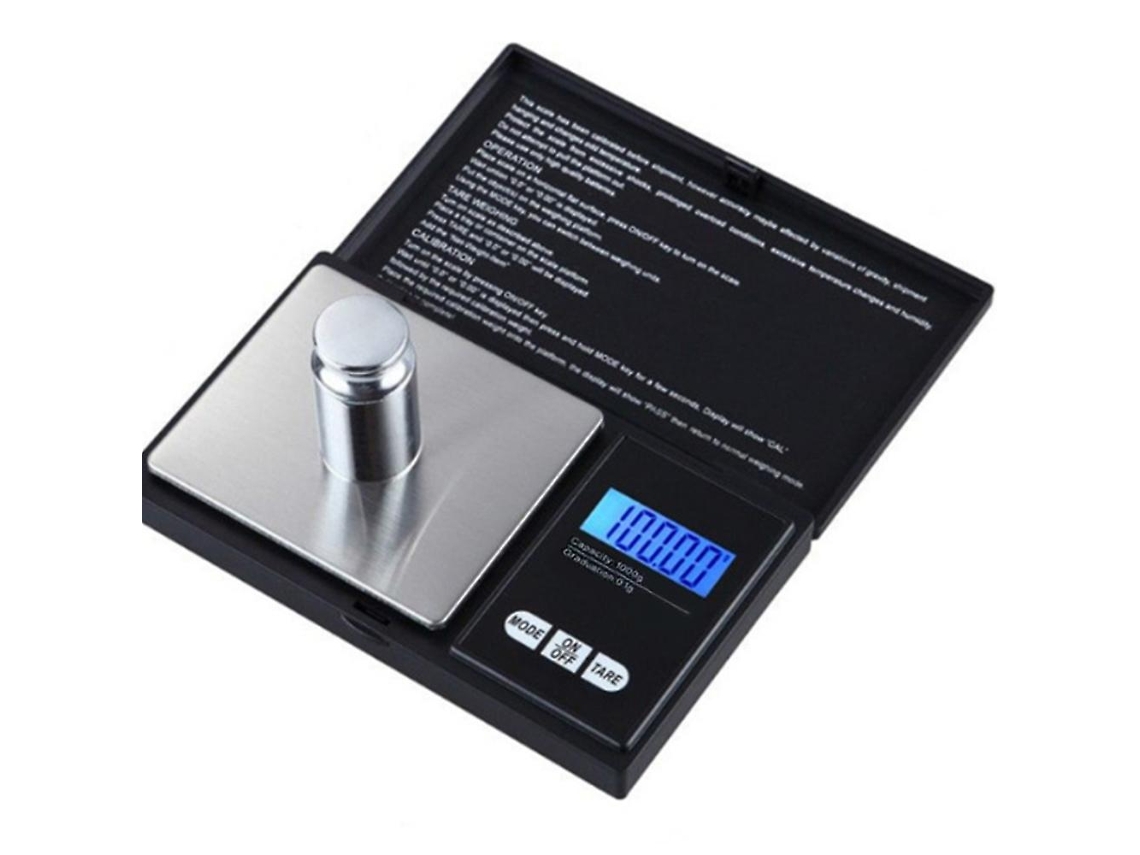Mini Balança Eletrônica Para Joias, 1000g X 0,01g, Balança De Bolso Para Cozinha E Uso Doméstico Aquaforge