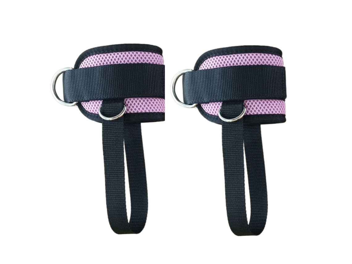 Tiras de Tornozelo Acolchoadas Com Suporte Para Tornozelos, Máquina de Cabo Multifuncional Treino Pernas.-aquaforge
