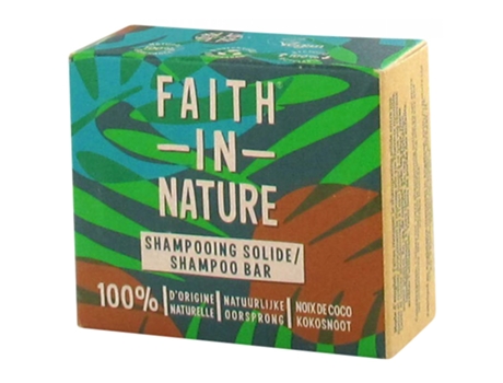 Shampoo Coco Sólido 85 G FAITH IN NATURE