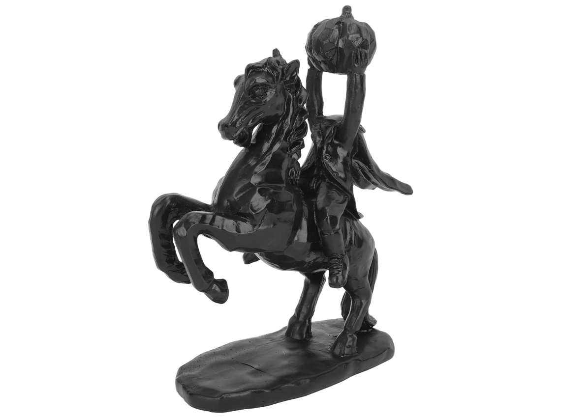 Estátua de Cavaleiro com Abóbora para Halloween | S/MARCA
