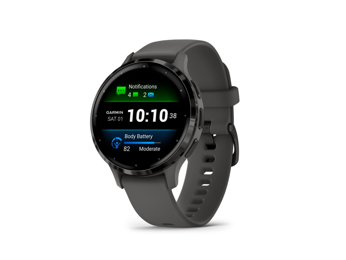 Smartwatch Bluetooth Venu 3S (Outlet Caixa Aberta - Cinzento Escuro)