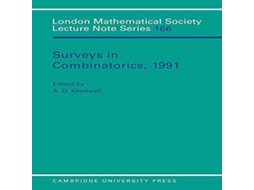 Livro Surveys in Combinatorics 1991 de Cambridge University Press (Inglês)