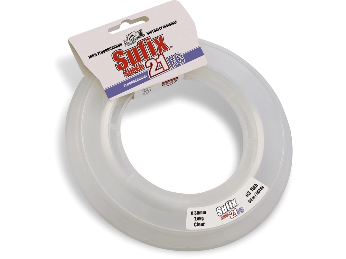 Fluorocarbono SUFIX Super 21 Fc Clear 60 Sock