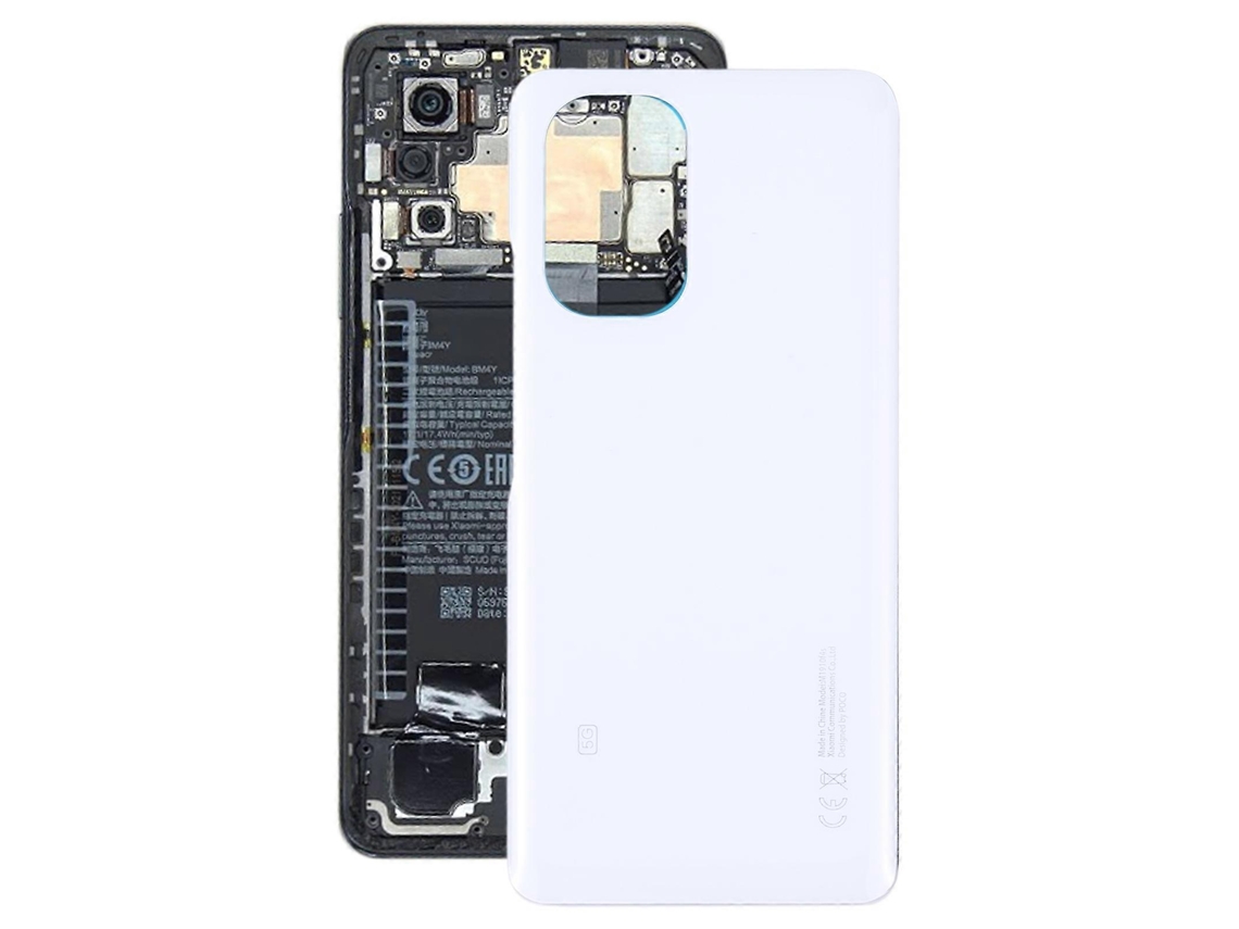 Tampa Traseira De Vidro Da Bateria Para Xiaomi Poco F3