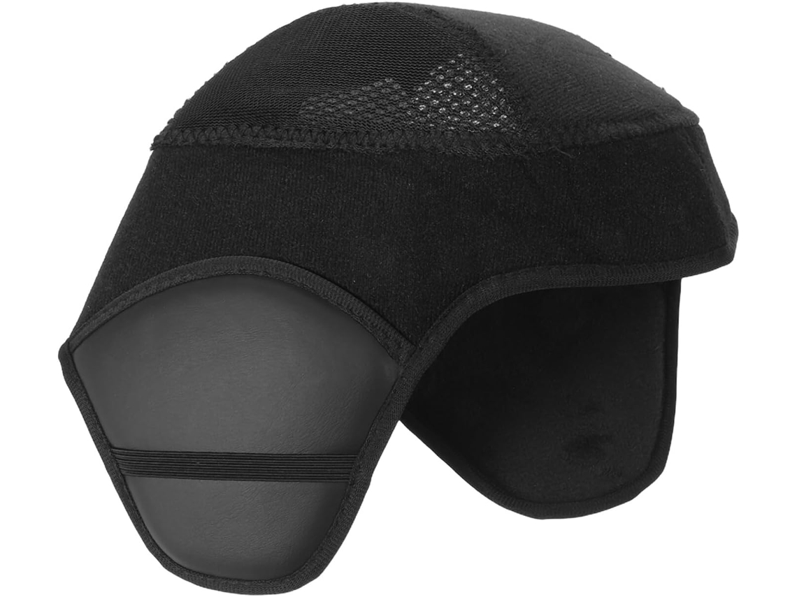 Forro Térmico E Impermeável Para Capacete De Inverno, Protetores De Orelha Reforçados, Gorro.