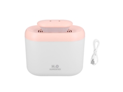 Humedificador De Névoa 3500ml Silencioso Com Luz Noturna Para Lar E Escritório Rosa