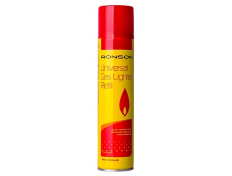 Gas Butano Ronsonol para Isqueiros 250+50 Ml