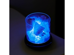 2026 lâmpada de Sal Cristal com Difusor de Aroma Usb, Luz Noturna Colorida para Escritório, Yoga e Quarto