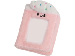 Vosarea Álbum De Fotos Em Peluche Rose Mignon Pochettes Remplaçables Para Fotos E Cartões Postais