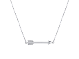 Colar Com Pingente De Flecha Em Prata S925, Estilo Minimalista Europeu E Americano, Para Mulheres. Pingente De Prata Elegante E Moderno.