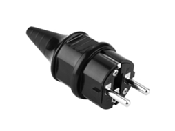 Laxiscreed Plugue Padrão Europeu 16a Para Alta Potência A 220v, Ideal Para Eletrodomésticos