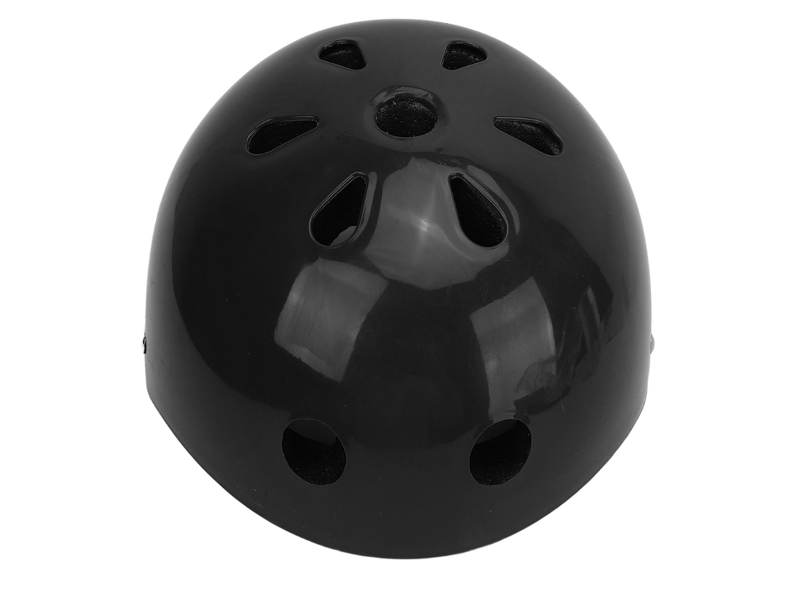 Capacete leve e confortável S/MARCA para patinete, bicicleta, skate, longboard, preto