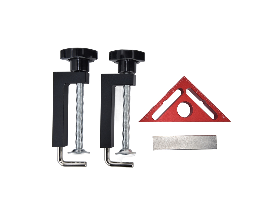 Ferramenta de Marcenaria Bloco de Posicionamento 90 Graus Régua Angular Magnética Triângulo Clamp
