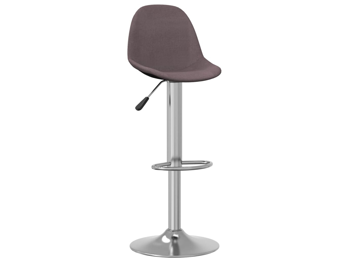 Bancos de Bar 2 Pcs Tecido Cinzento acastanhado MAISON EXCLUSIVE