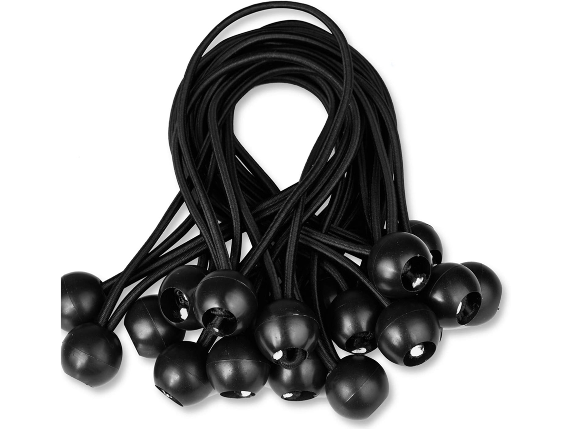 Elásticos com Bolinhas AQUAFORGE para Atividades ao Ar Livre, 20 unidades