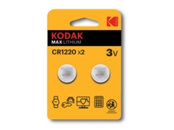 Pilhas KODAK Cr1220 3 V 2 Unidades