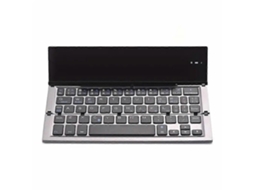 Teclado Bluetooth Dobrável, Recarregável, Usb, Compatível com Ios, Android, Pc TAISHENGDA