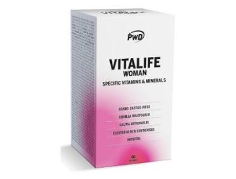 Vitalife Mulher 60 Cápsulas PWD NUTRIÇÃO