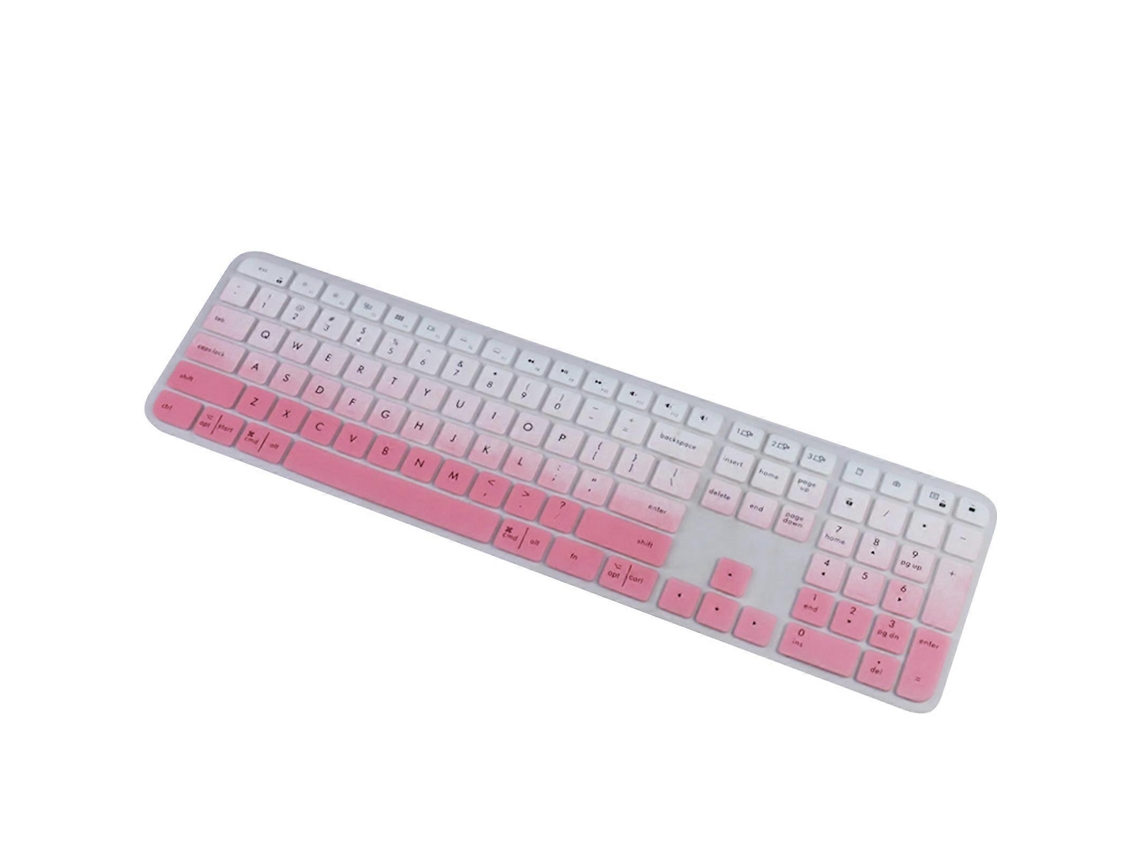 Capa De Teclado Para Teclado Sem Fio Craft Mx Keys, Silicone, Ergonômica, Branca Everley891