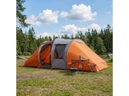 Vidaxl Barraca Instantânea 524 X 232 X 192 Cm Cinza E Laranja