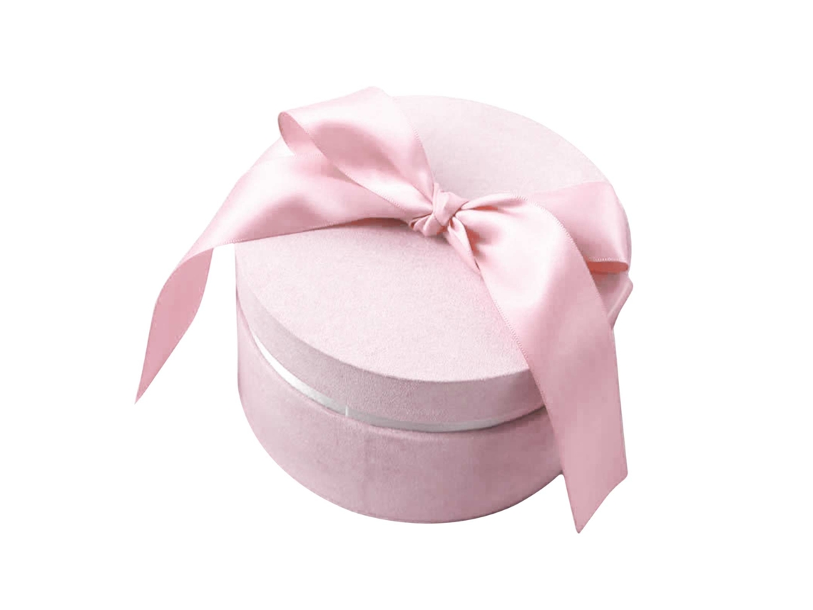 Laxiscreed Caixa De Doces Redonda Em Flanelas Pink Para Casamentos E Festas