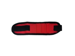Pulseira magnética ajustável Oxford de 3 fileiras para ferramentas, ideal para reparos e manutenção.