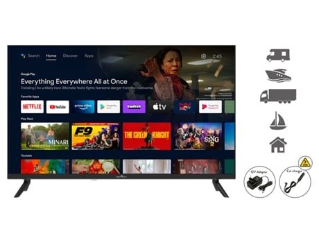 TV SMART TECH 32HA29-12V (LED - 32'' - 81 cm - HD - Android TV)