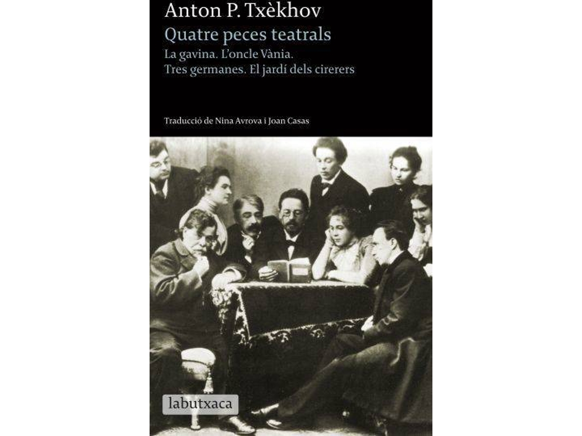 Livro Quatre Peces Teatrals de Anton Txèkhov