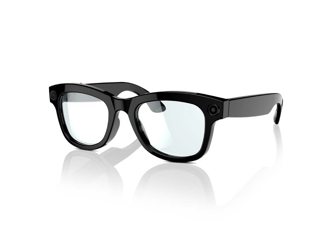 Smartglasses Equipados Com Câmera 5mp 1080p, Reconhecimento De Imagem, Tradução De Ia E Áudio Bluetooth (preto)