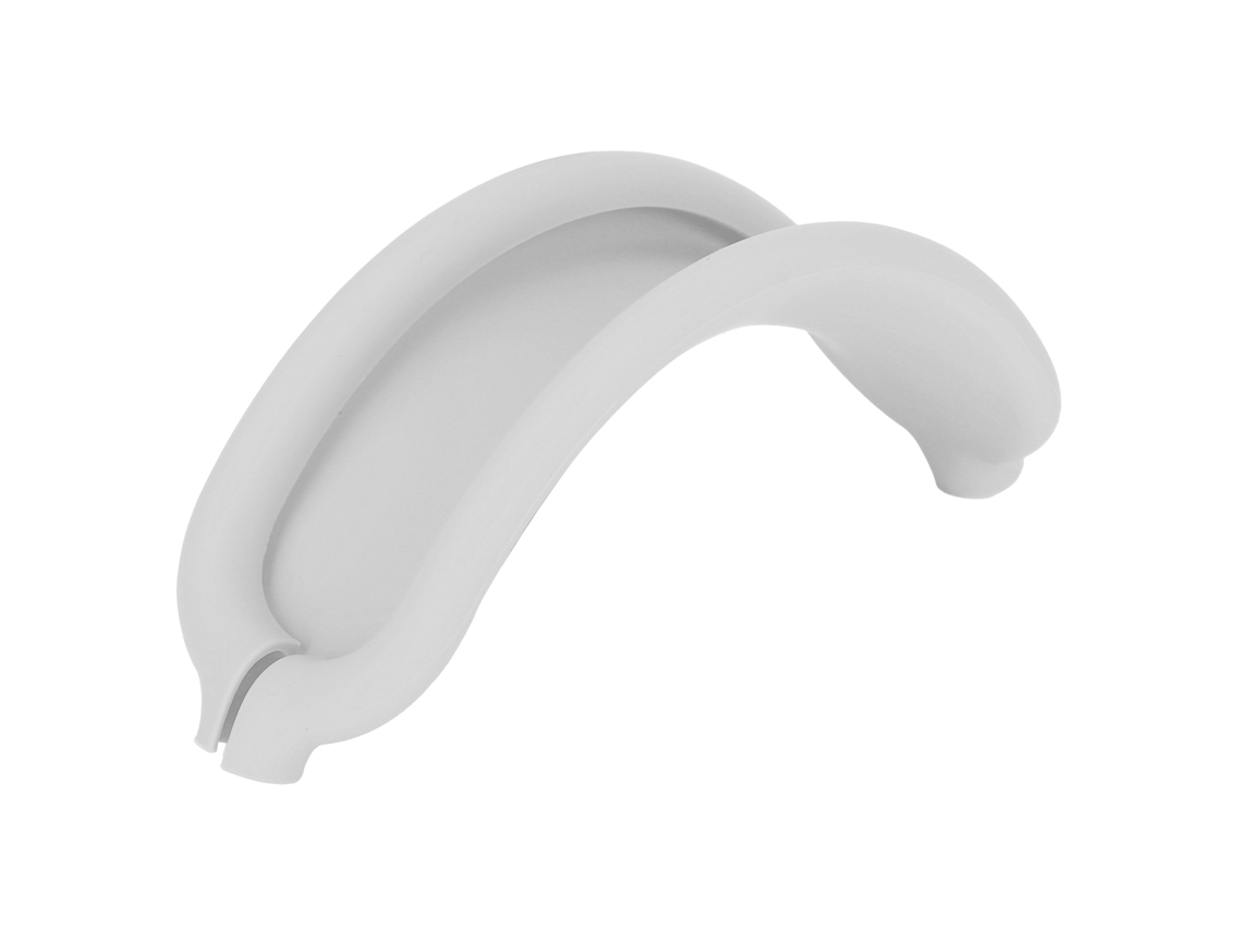 Aetheria capa para Banda Lavável Macia Silicone Protetor para Fones Ios Earbuds Max Cinza Claro