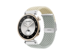 Pulseira De Nylon Trançado Com Fivela Integrada Para Huawei Watch Gt4 41mm