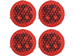 Garneck Conjunto De 4-luzes Aviso Porta Aberta Para Carro Com Led Vermelho Sem Fio, Sensibilidade Aumentada