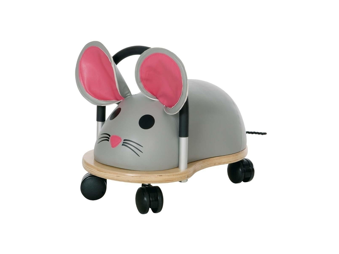 Andador Wheelybug Mouse Pequeno Andador Infantil Cinza