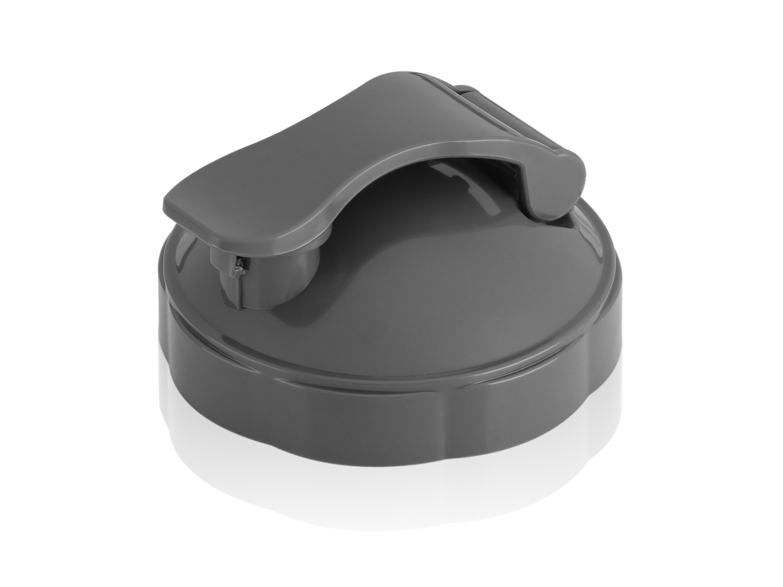 Tampa Flip Top Selada LAXISCREED para Liquidificador 600w 900w Cinza